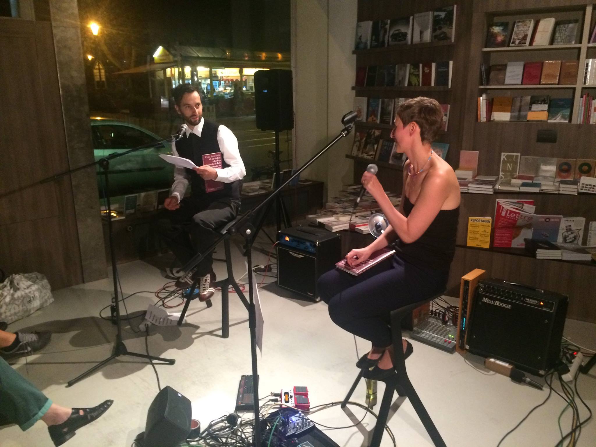 Ron Winkler and Ulrike Almut Sandig, Ocelot Berlin