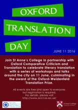 Oxford Translation Day